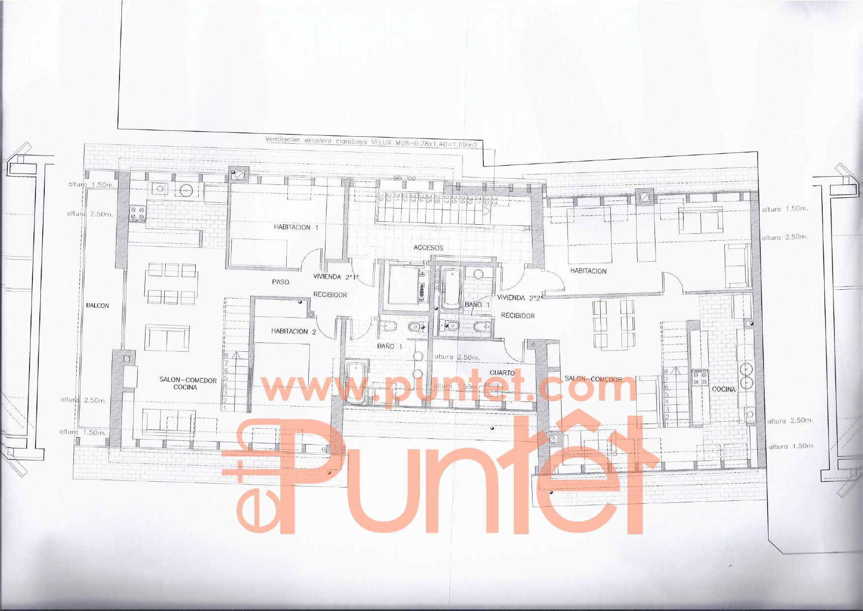 Plot for 4 apartments and commercial premises in the centre of Vielha
